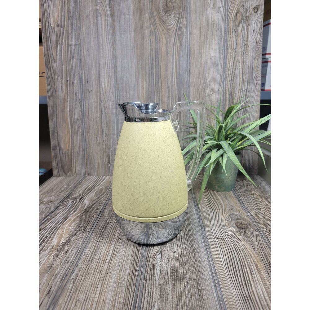 Vintage Thermos Coffee Carafe, Lucite Handle, Model 585 J Mid Century Modern